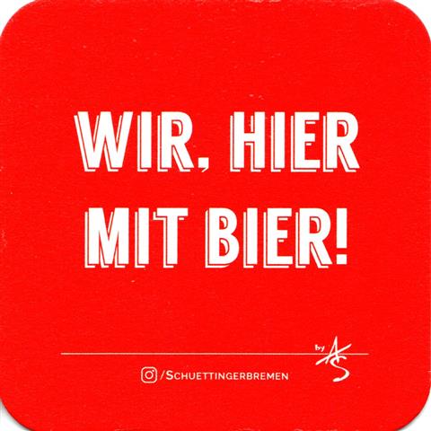 bremen hb-hb schttinger sprche o r 6b (quad185-wir hier-rot)